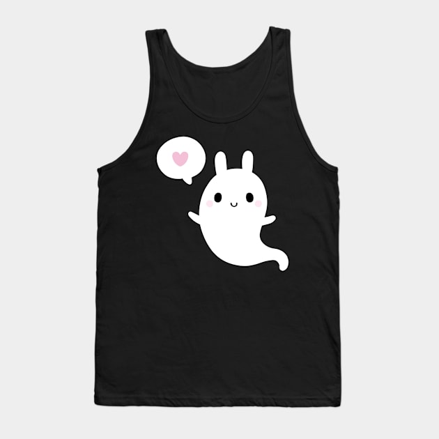 Cutie Bunny Ghost | Nikury Tank Top by Nikury